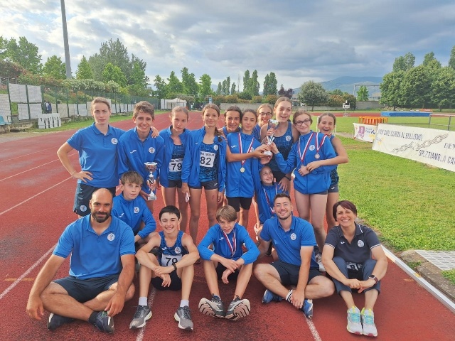 I campioni del futuro si sono esibiti allo Stadio Zatopek